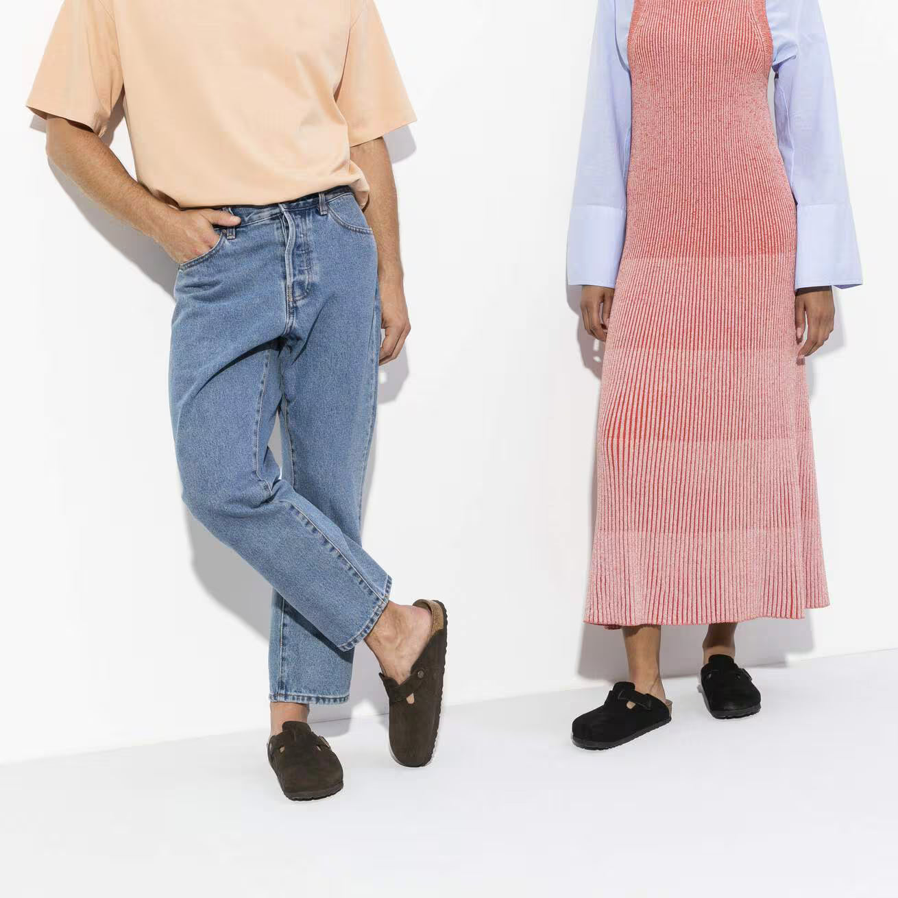 Maison Clog Signature en Daim Premium